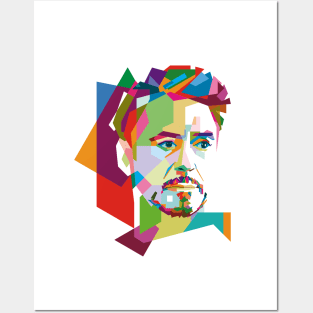 WPAP-robert downey jr Posters and Art